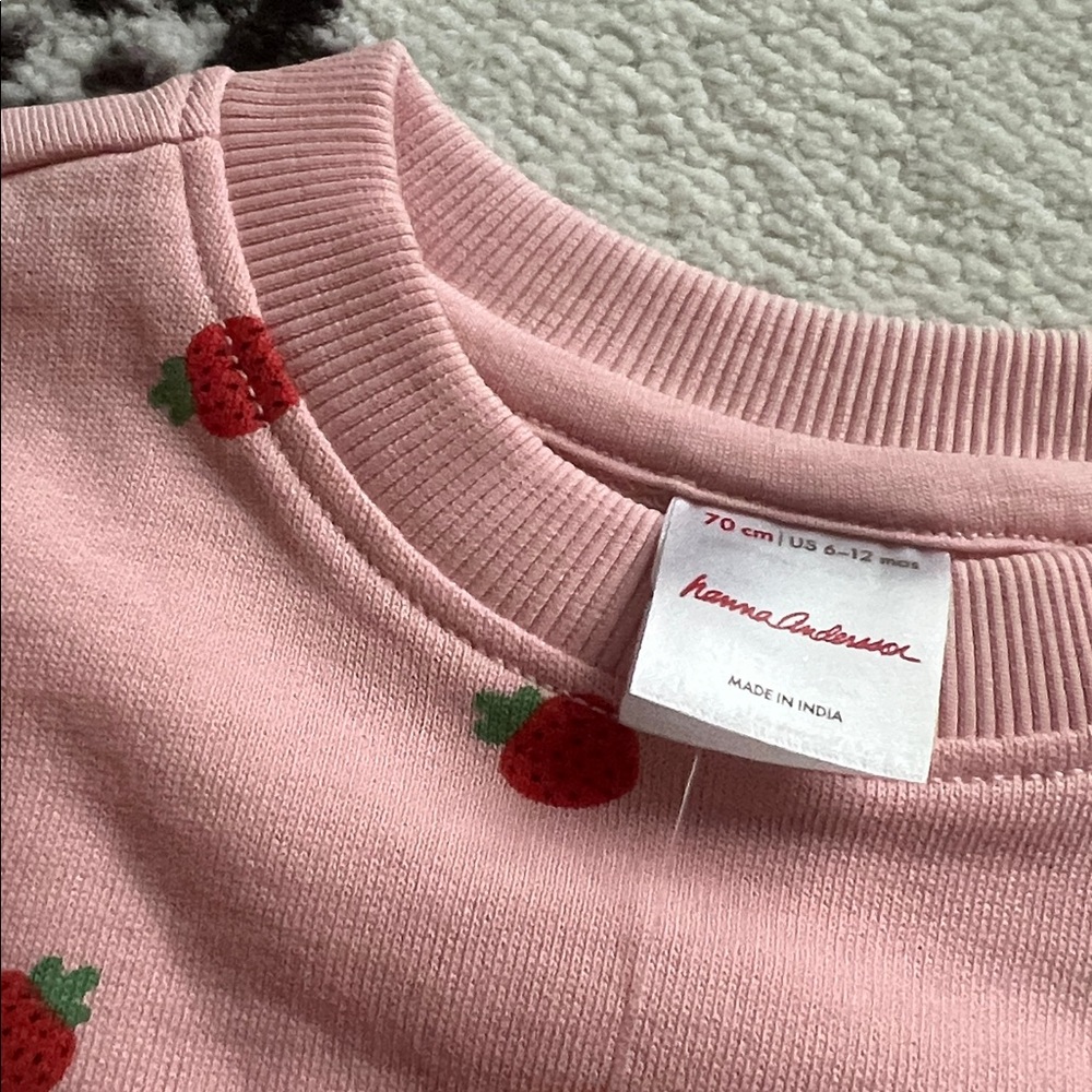 NWT Hanna Andersson Baby French Terry Sweatsuit Set - Picture 3 of 3